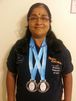 Anjali FINA medals